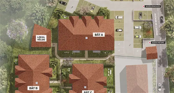 Biens neufs à vendre - Mezos, du 3 au 4 pièces