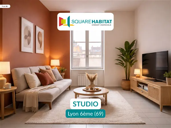 Achat appartement 1 pièce - 25.77m² à Lyon (69006)