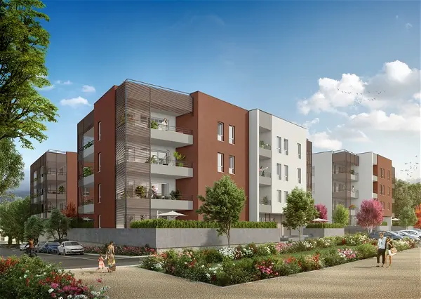 Appartement à louer - Domène, 2 pièces