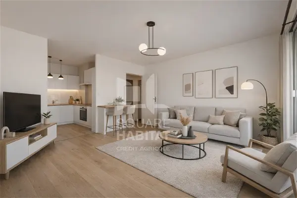 Appartement à vendre - TOURS, 2 pièces