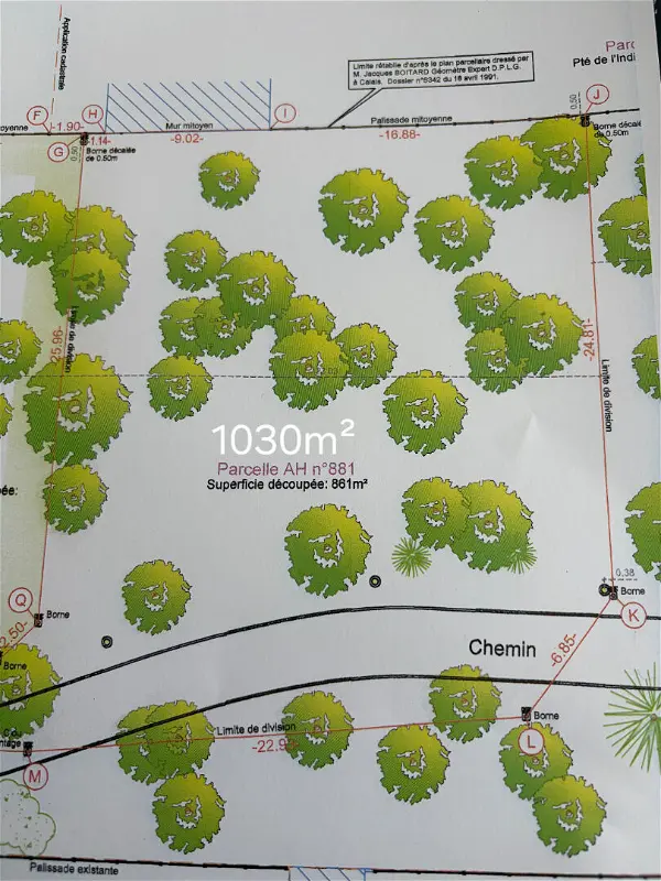 Terrain à vendre - COULOGNE - 1030 m²