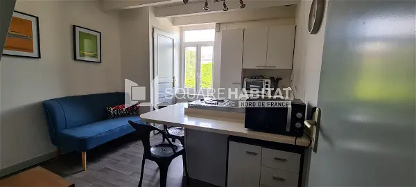 Location appartement 1 pièce - 17.21m² à Armentières (59280)