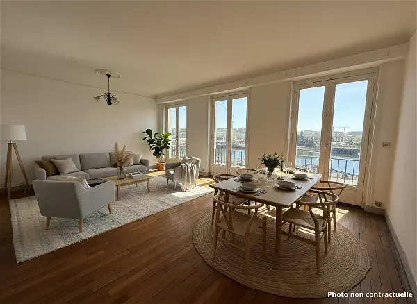 Appartement à vendre - NANTES, 3 pièces