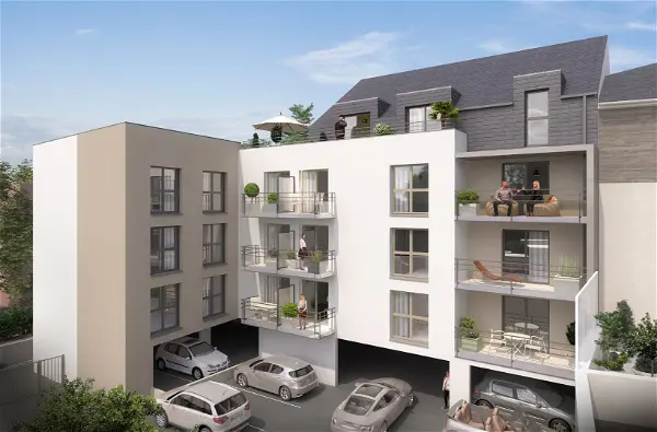 Location appartement 2 pièces - 41m² à Notre dame de bondeville (76960)