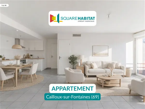 Appartement à vendre - CAILLOUX SUR FONTAINES, 4 pièces