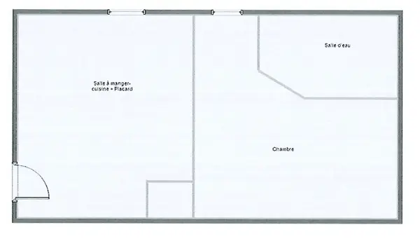 Appartement à louer - NANTES, 2 pièces