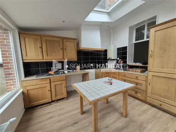 Location appartement 2 pièces - 54.29m² à Saint-omer (62500)