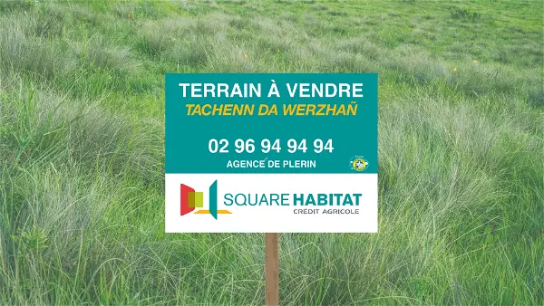 Achat terrain - 406m² à Plerin (22190)