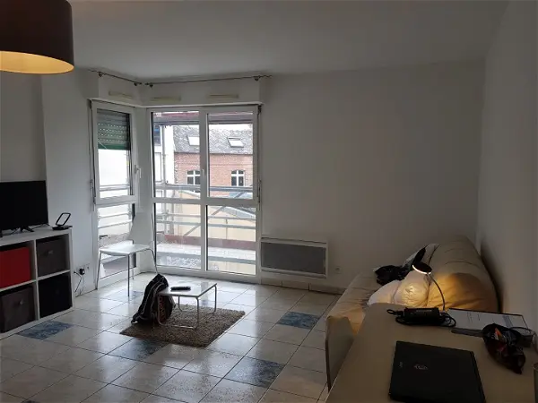 Location appartement 1 pièce - 26.89m² à Arras (62000)