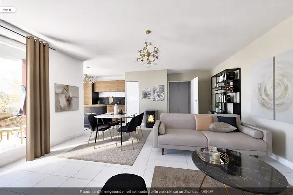 Appartement à vendre - MONTRABE, 3 pièces