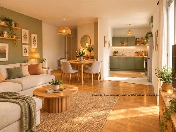 Appartement à vendre - SAINTE LUCE SUR LOIRE, 3 pièces