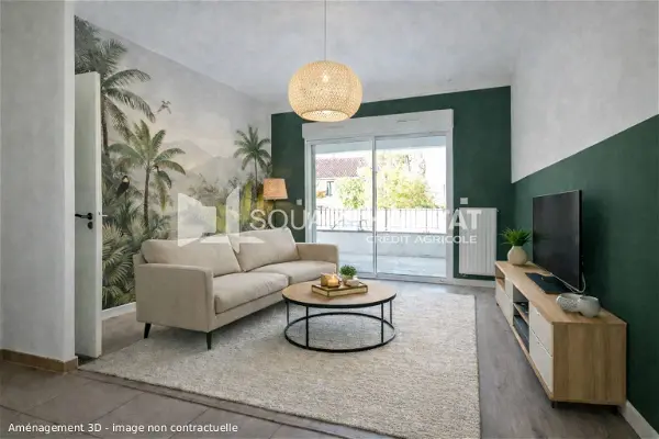 Appartement à vendre - SAINT SEBASTIEN SUR LOIRE, 3 pièces