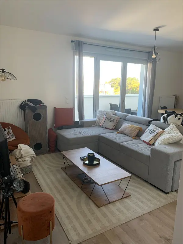 Location appartement 3 pièces - 62.41m² à Angers (49000)