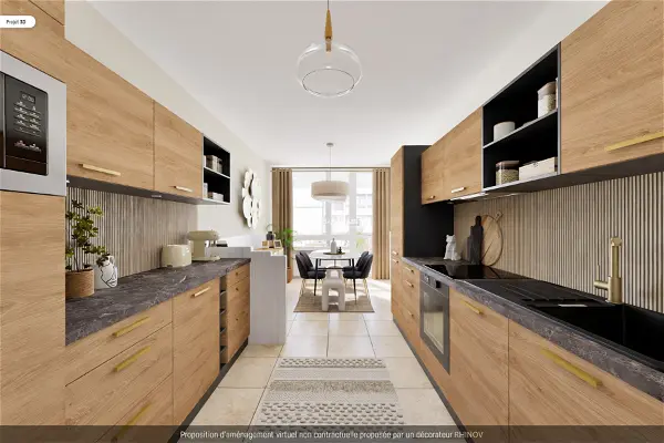 Appartement à vendre - ECHIROLLES, 4 pièces