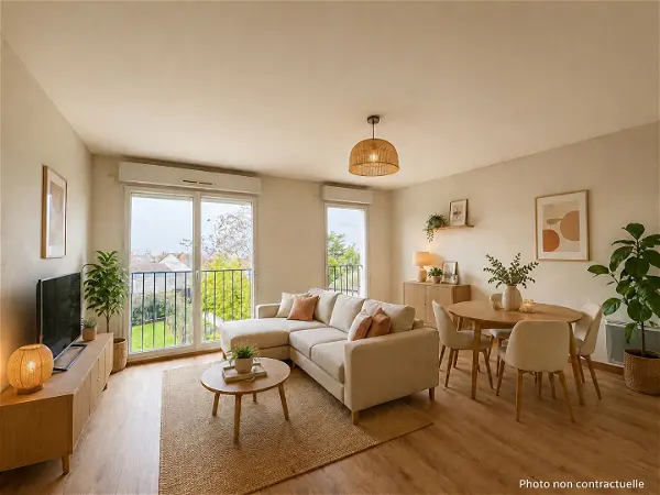 Appartement à vendre - NANTES, 3 pièces