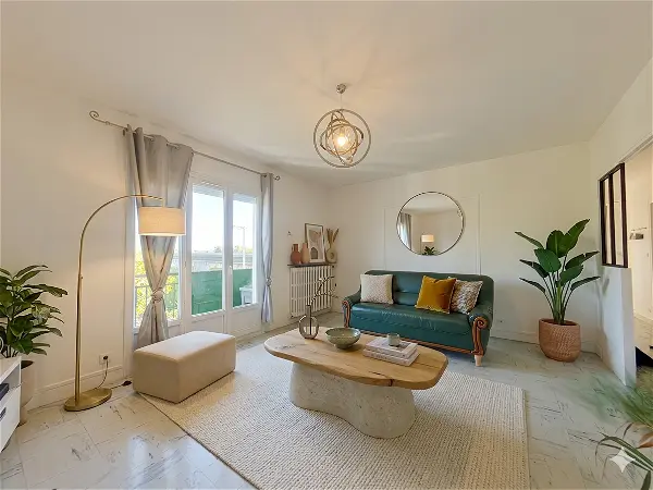 Appartement à vendre - SAINT CYR SUR LOIRE, 4 pièces