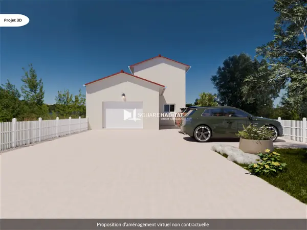 Terrain à vendre - PONCIN - 1207 m²