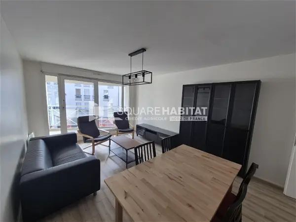 Location appartement 2 pièces - 48.16m² à Lille (59000)