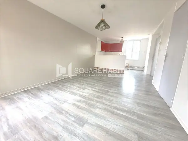 Appartement à louer - Croix, 2 pièces