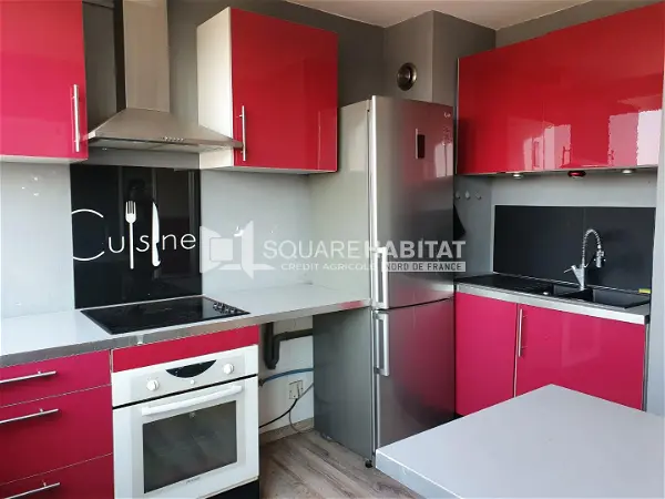 Location appartement 2 pièces - 42.76m² à Seclin (59113)