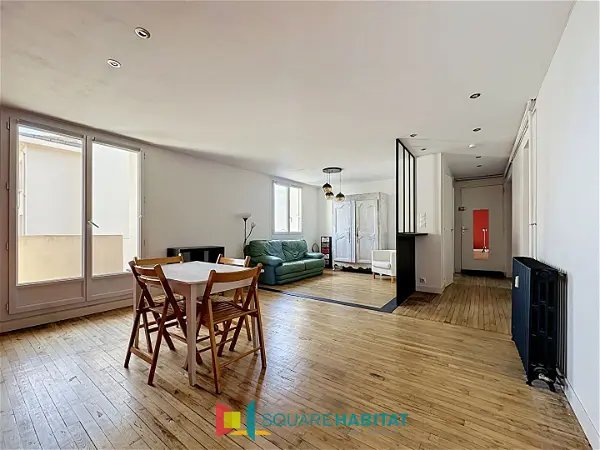 Achat appartement 3 pièces - 64.3m² à Angers (49000)