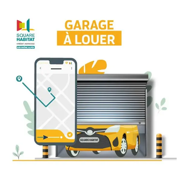 Stationnement à louer - Beaurepaire - 12 m²