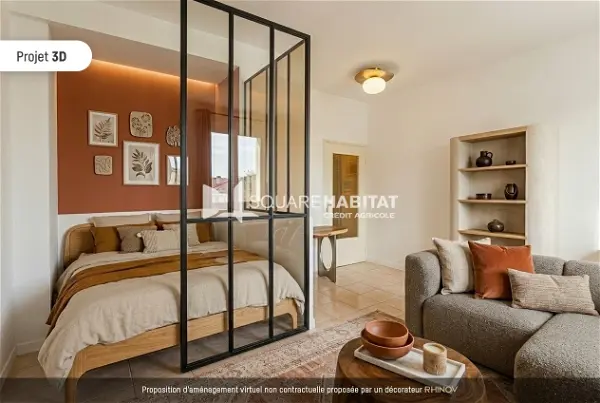 Achat appartement 1 pièce - 27m² à Orthez (64300)