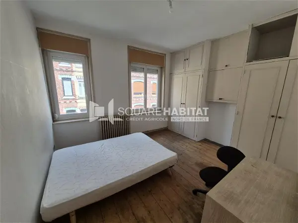 Location appartement 1 pièce - 11.41m² à Ronchin (59790)