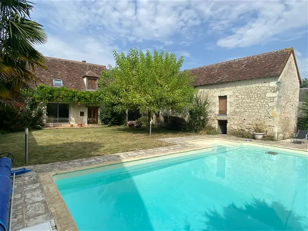 Maison à vendre - YZEURES SUR CREUSE, 7 pièces