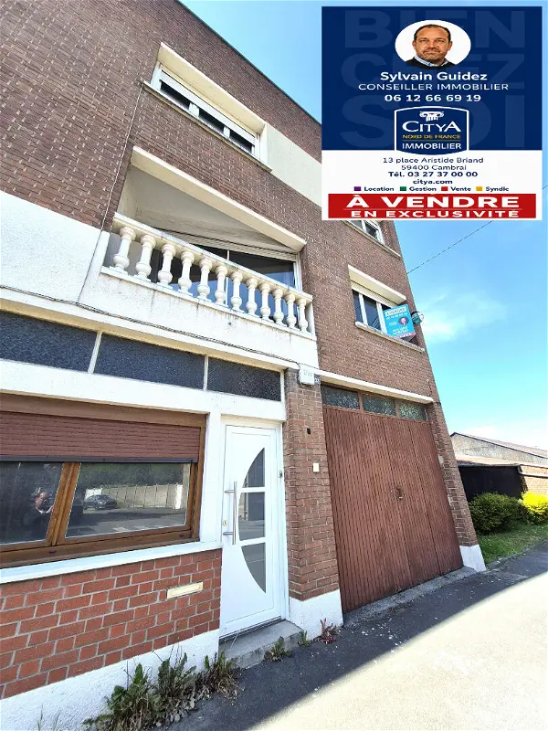 Maison à vendre - CAMBRAI, 6 pièces