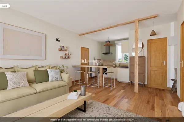 Appartement à vendre - FONTAINE, 2 pièces
