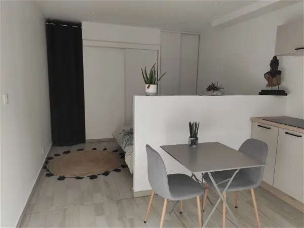 Location appartement 1 pièce - 20m² à Nantes (44300)