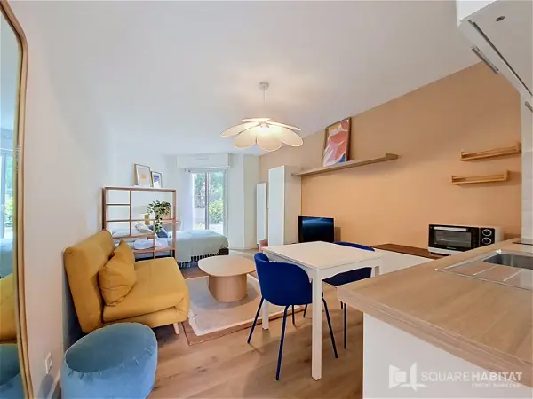 Location appartement 1 pièce - 26.09m² à Rennes (35000)