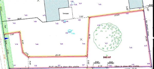 Terrain à vendre - ST JEAN DE MONTS - 846 m²
