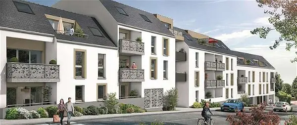 Appartement à louer - ST SEBASTIEN SUR LOIRE, 2 pièces