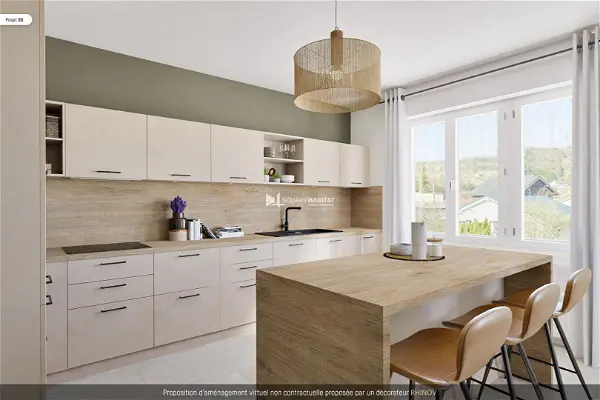 Maison à vendre - PONT DE ROIDE VERMONDANS, 6 pièces