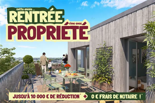 Biens neufs à vendre - Nantes, du 3 au 5 pièces