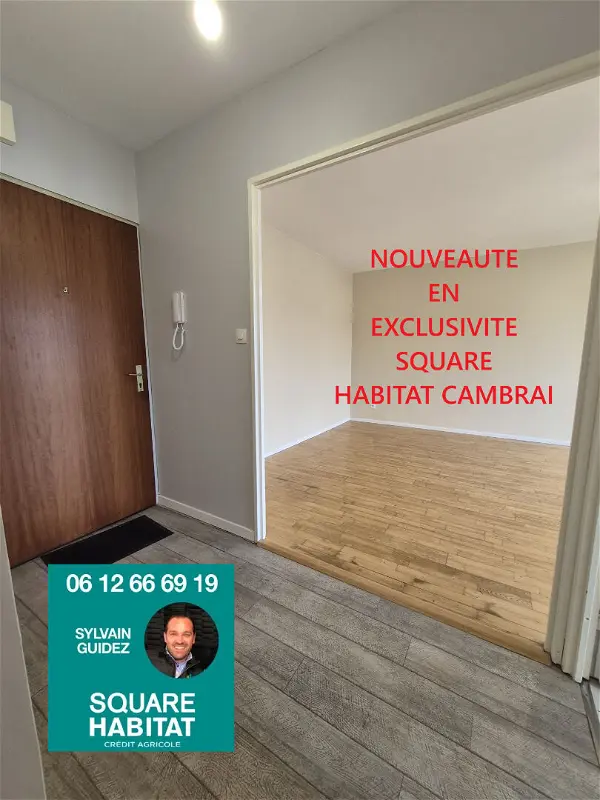 Appartement à vendre - CAMBRAI, 2 pièces