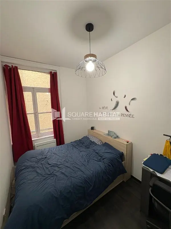 Location appartement 2 pièces - 27.5m² à Lille (59000)