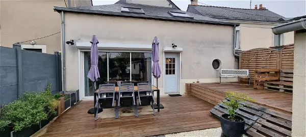 Location maison 5 pièces - 92.09m² à Trelaze (49800)