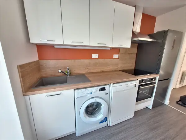 Location appartement 2 pièces - 44.07m² à Clermont ferrand (63000)