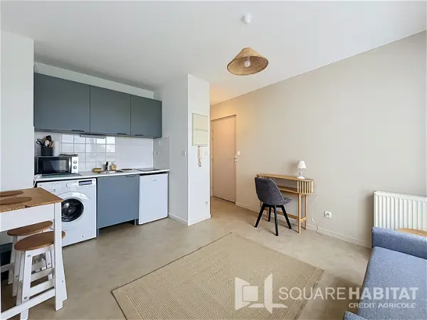 Location appartement 1 pièce - 28.27m² à Rennes (35000)
