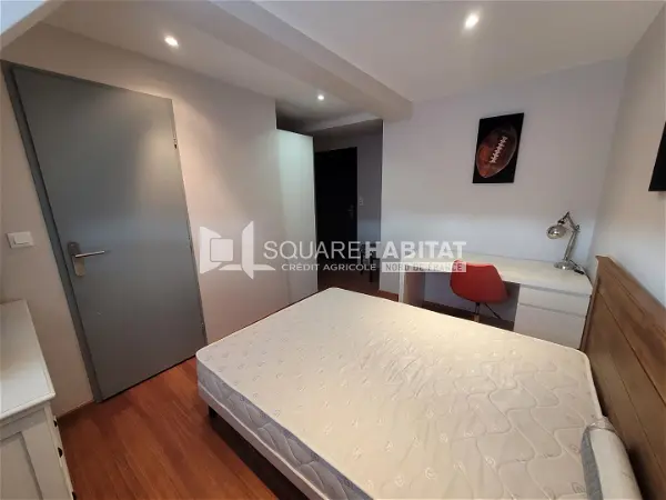 Location appartement 1 pièce - 15.8m² à Roubaix (59100)