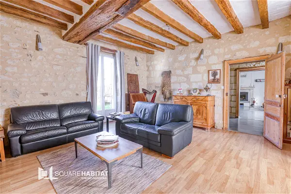 Maison à vendre - RIVES DU LOIR EN ANJOU, 6 pièces