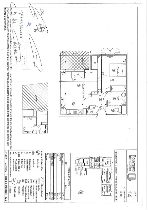 Appartement à louer - BRIGNOLES, 2 pièces