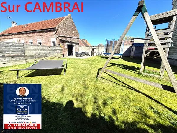 Maison à vendre - CAMBRAI, 6 pièces