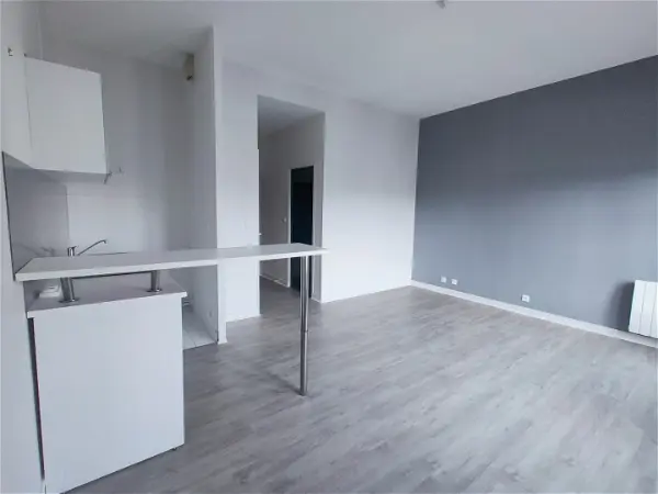 Location appartement 1 pièce - 27.55m² à Rouen (76000)