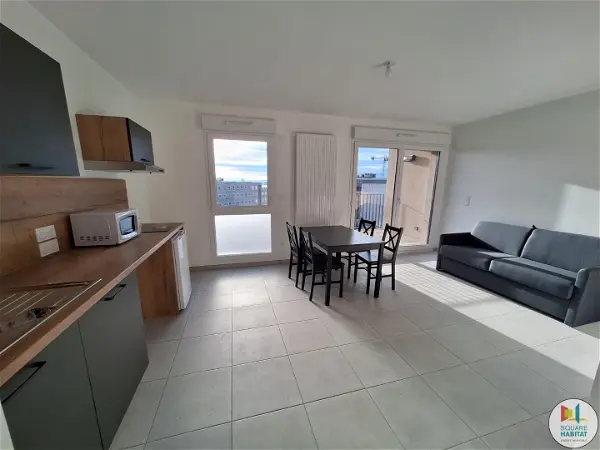 Location appartement 1 pièce - 29.19m² à Clermont - ferrand (63100)