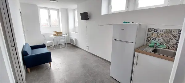 Location appartement 2 pièces - 25.42m² à Cambrai (59400)
