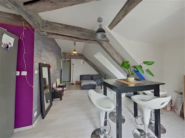 Location appartement 2 pièces - 34.52m² à Tours (37100)